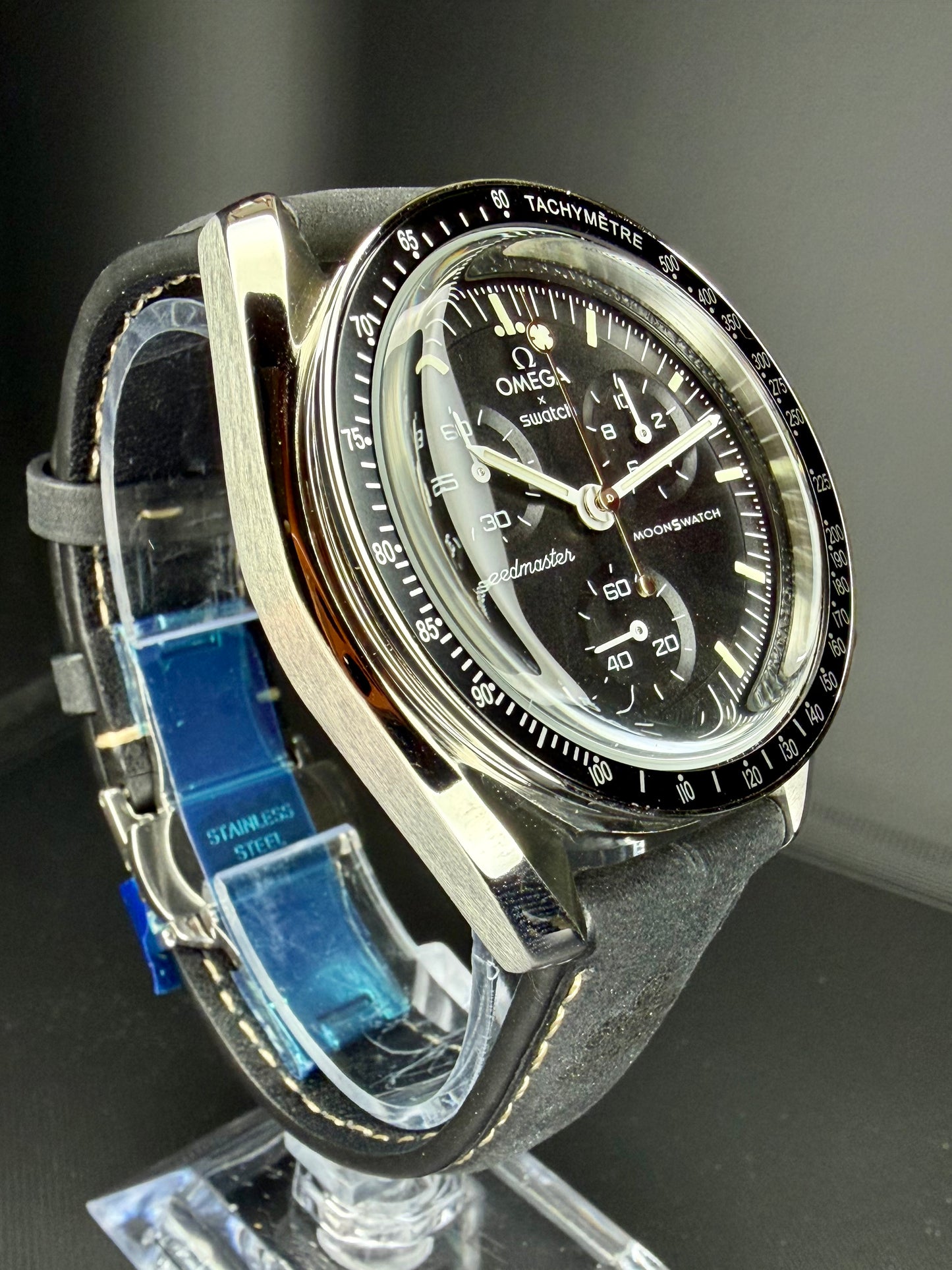Mod Omega X Swatch Moonshine Gold