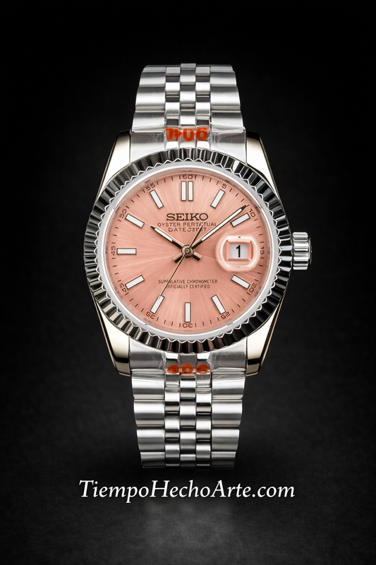 Reloj 31 mm Rosa – Estilo Clásico Elegante