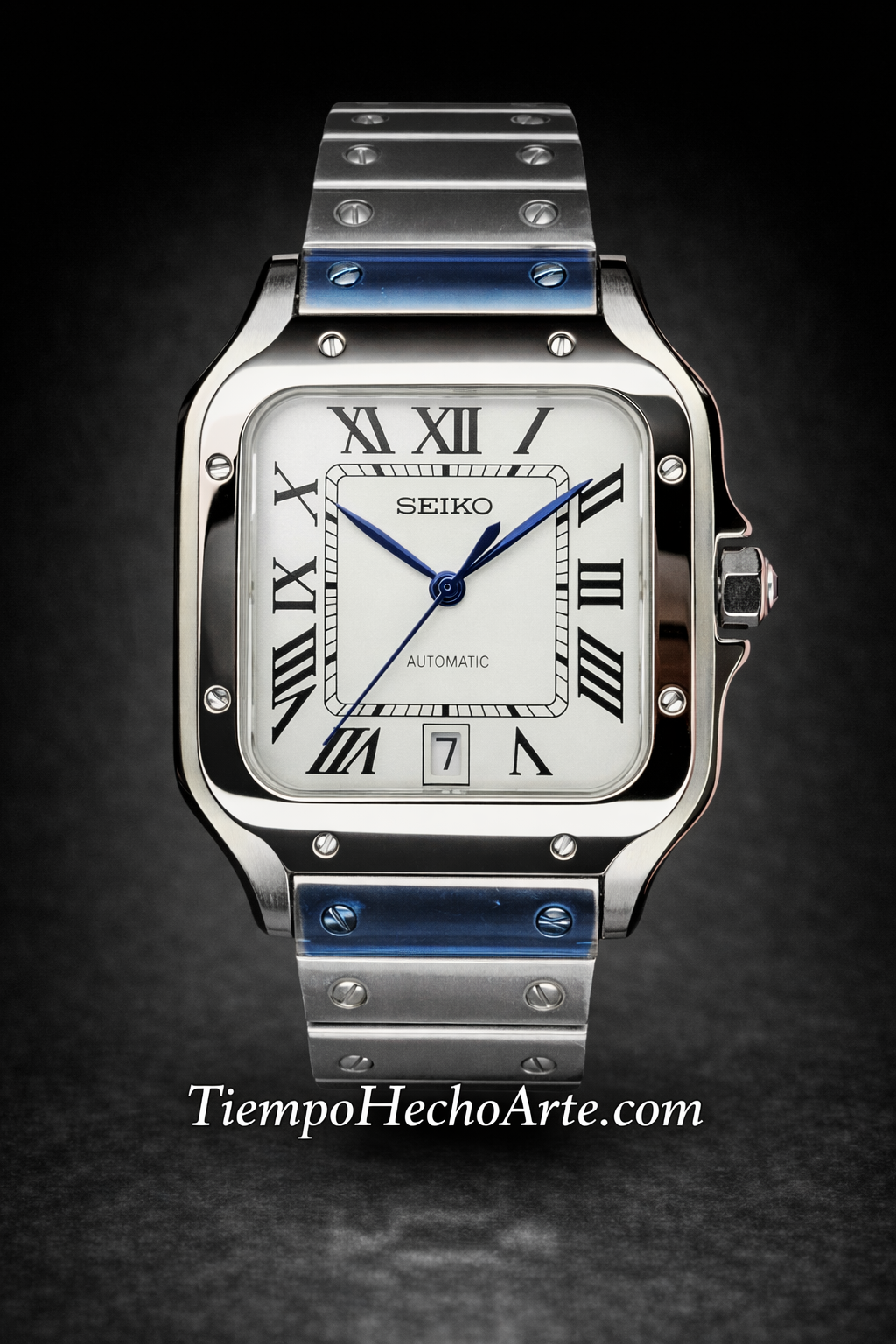 Santos Style – Elegancia clásica en 38 mm ⌚✨