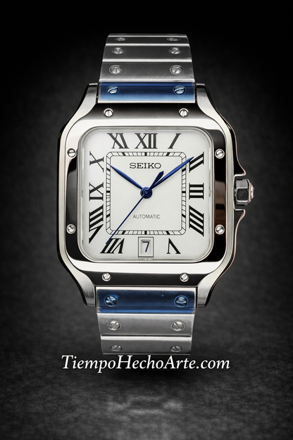 Santos Style – Elegancia clásica en 38 mm ⌚✨