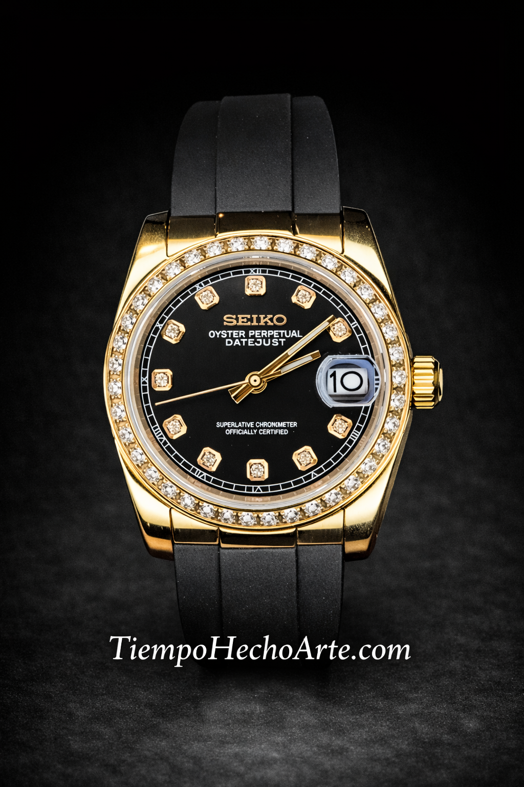 Reloj Automático 36 mm Oro Rosa – Estilo Clásico Elegante