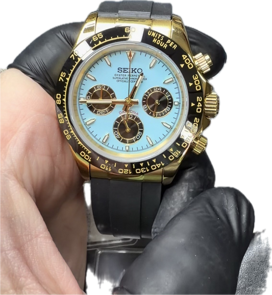 Seiko “Daytona Tiffany” – Inspirado en el reloj de Carlos Alcaraz 🎾⌚️