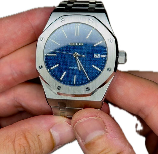 Seiko AP Azul texturizado