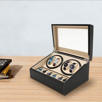 Estuche para relojes con 2 rotores