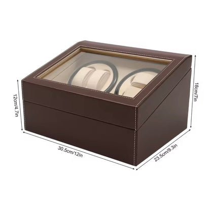 Estuche para relojes con 2 rotores