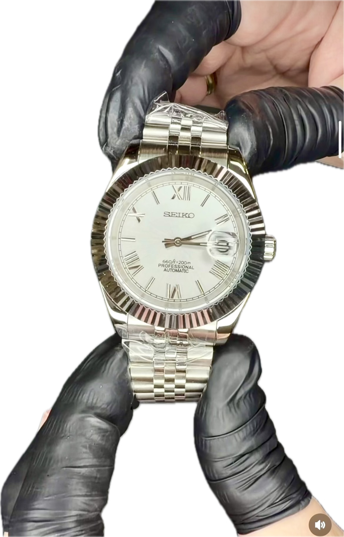 Seiko “Datejust Style” – Hielo