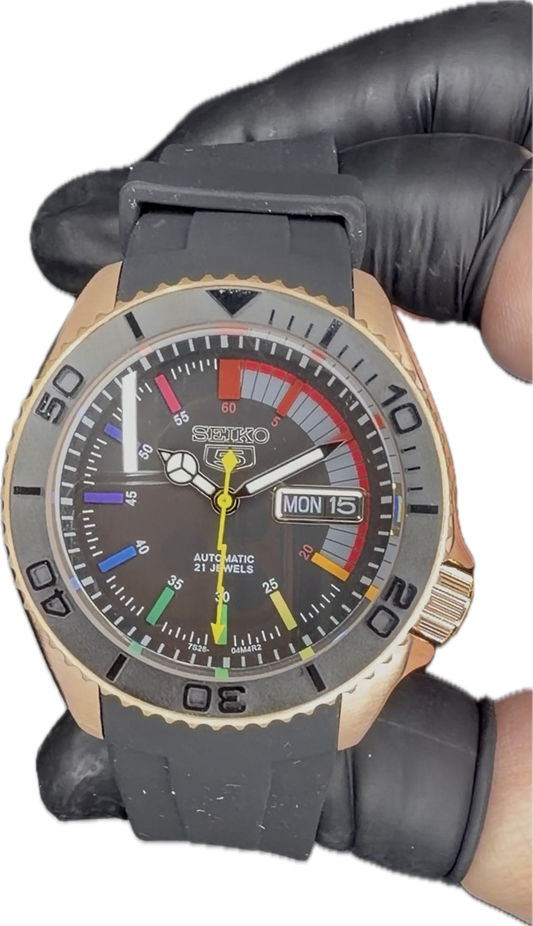 Seiko Rose Gold Rainbow
