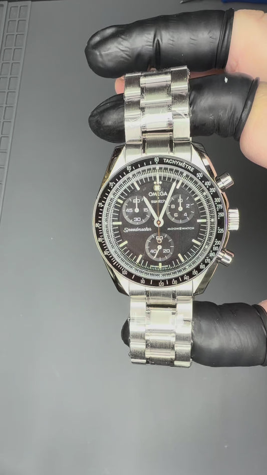 Mod Omega X Swatch Moonshine Gold