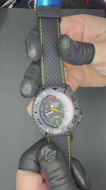 Rainbow Black Edition – Automático NH36