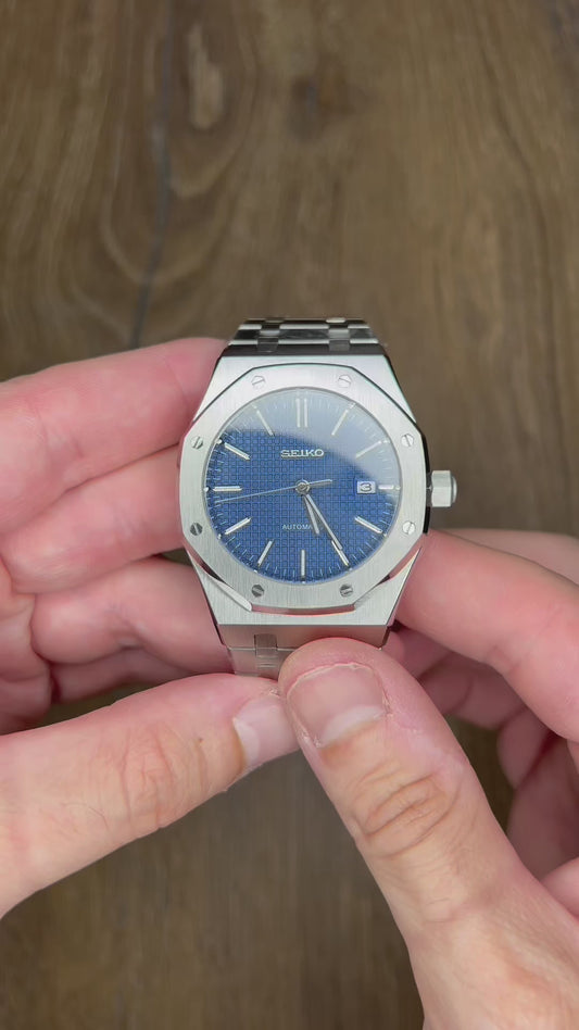 Seiko AP Azul texturizado